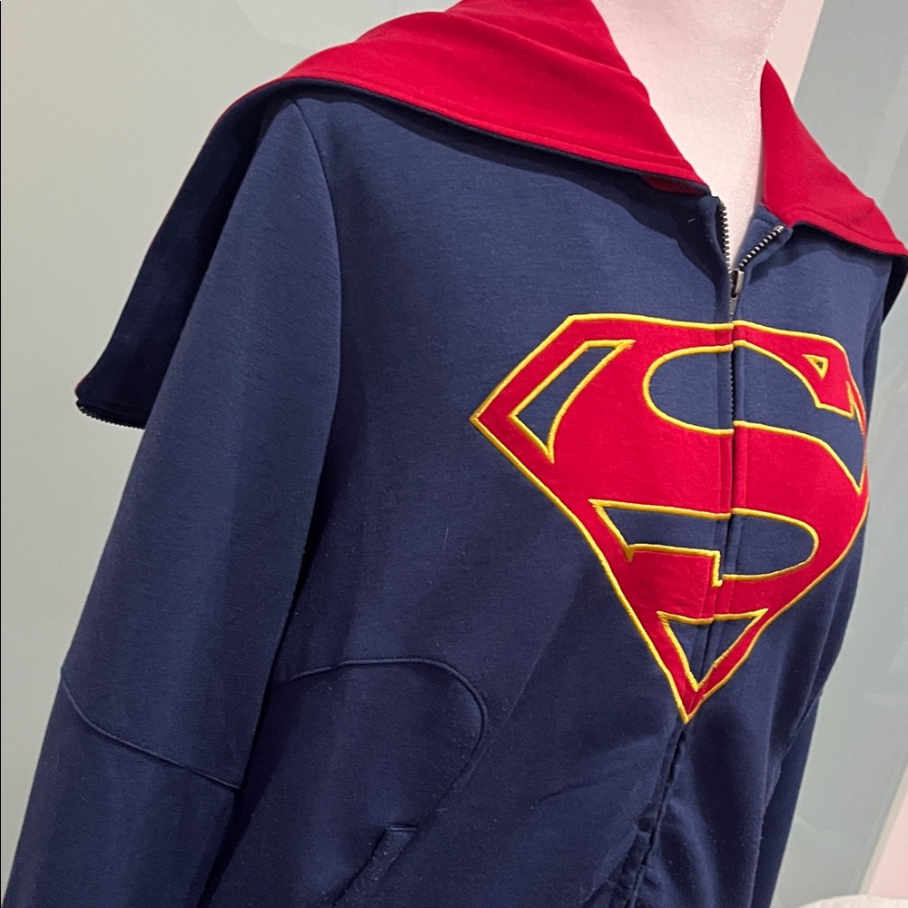 Hot Topic Supergirl Zip Jacket Size Large - Picture 10 of 11